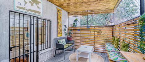 Enceinte de l’hébergement