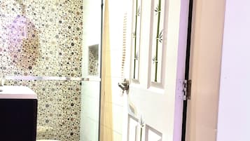 Towels, soap, toilet paper