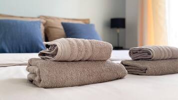 2 slaapkamers, een strijkplank/strijkijzer, wifi, beddengoed