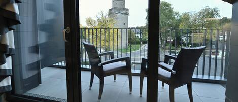 Chambre Double Supérieure, balcon