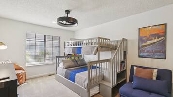 Rumah, 3 kamar tidur | 3 kamar tidur, ruang kerja ramah laptop, dan setrika/meja setrika