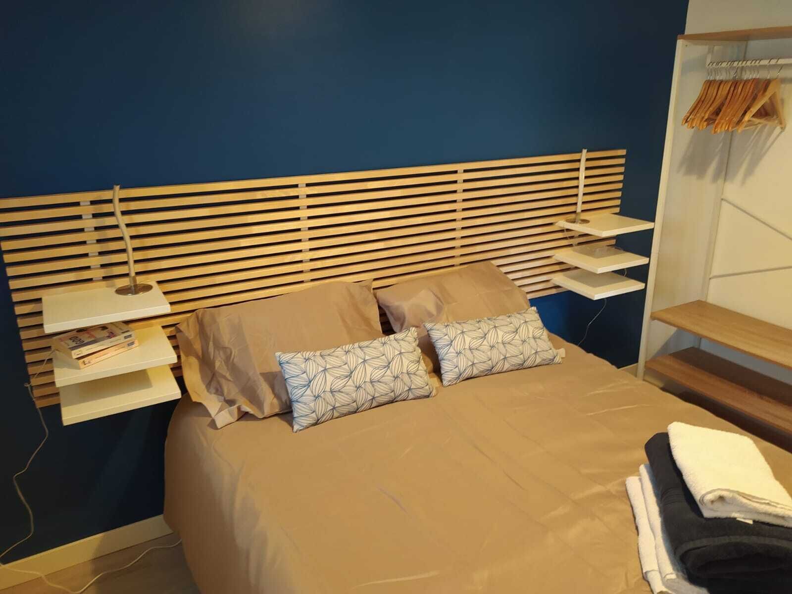 2 slaapkamers, een strijkplank/strijkijzer, wifi, beddengoed