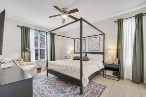 Iron/ironing board, travel cot, free WiFi, bed sheets