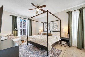 7 bedrooms, iron/ironing board, travel crib, free WiFi