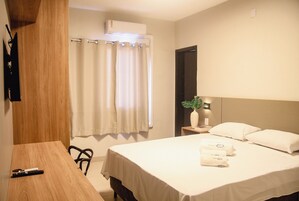 Standard Double or Twin Room, Air conditioning | Laptop workspace, free WiFi, bed sheets