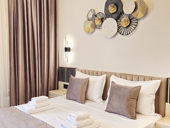 Studio Signature, 1 lit double, non-fumeur, cuisine | Coin séjour