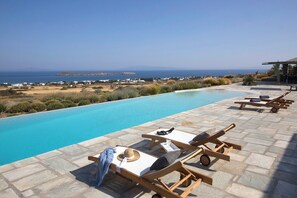 Pool - Thekla - Seven Bedroom Villa, Sleeps 14 (Paros)