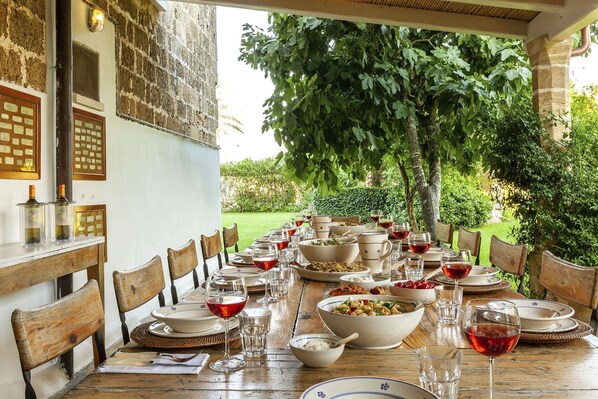 Restaurante al aire libre