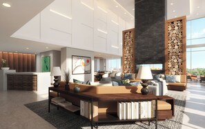 Single Room, 1 King Bed | Reception