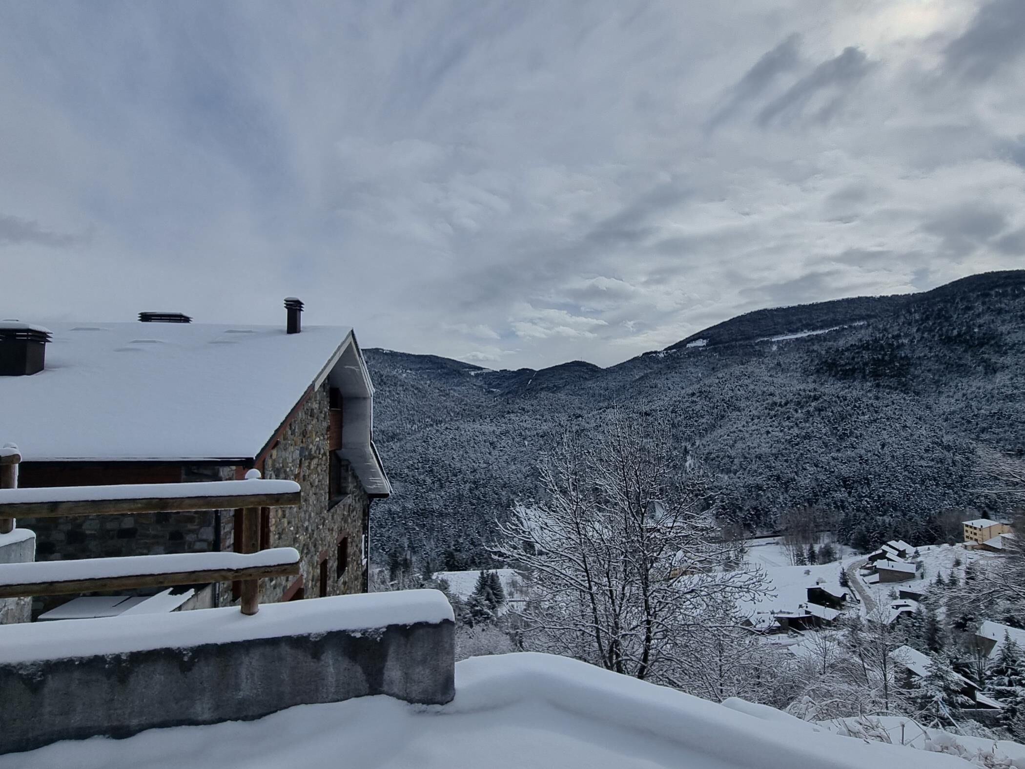 Vue depuis l’hébergement
