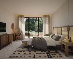 Premium Double Room, Balcony, Mountain View | Desk, free WiFi