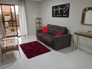 Living area - Chalé Recanto da Serra (Bananeiras)