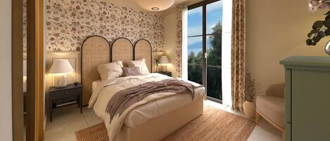 3 室のベッドルーム、アイロン / アイロン台、旅行用ベビーベッド、WiFi (無料)