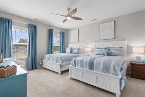 4 bedrooms, desk, iron/ironing board, free WiFi