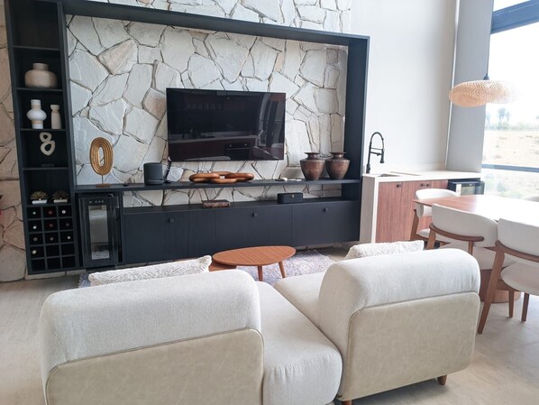 Chalet básico | Área de sala de estar