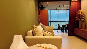 Deluxe appartement | Woonruimte