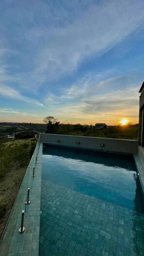 Outdoor pool - Alta Vista Chalés (Bananeiras)