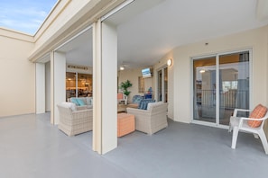 Condo, Multiple Beds (Oceanwalk 11-605) | Terrace/patio