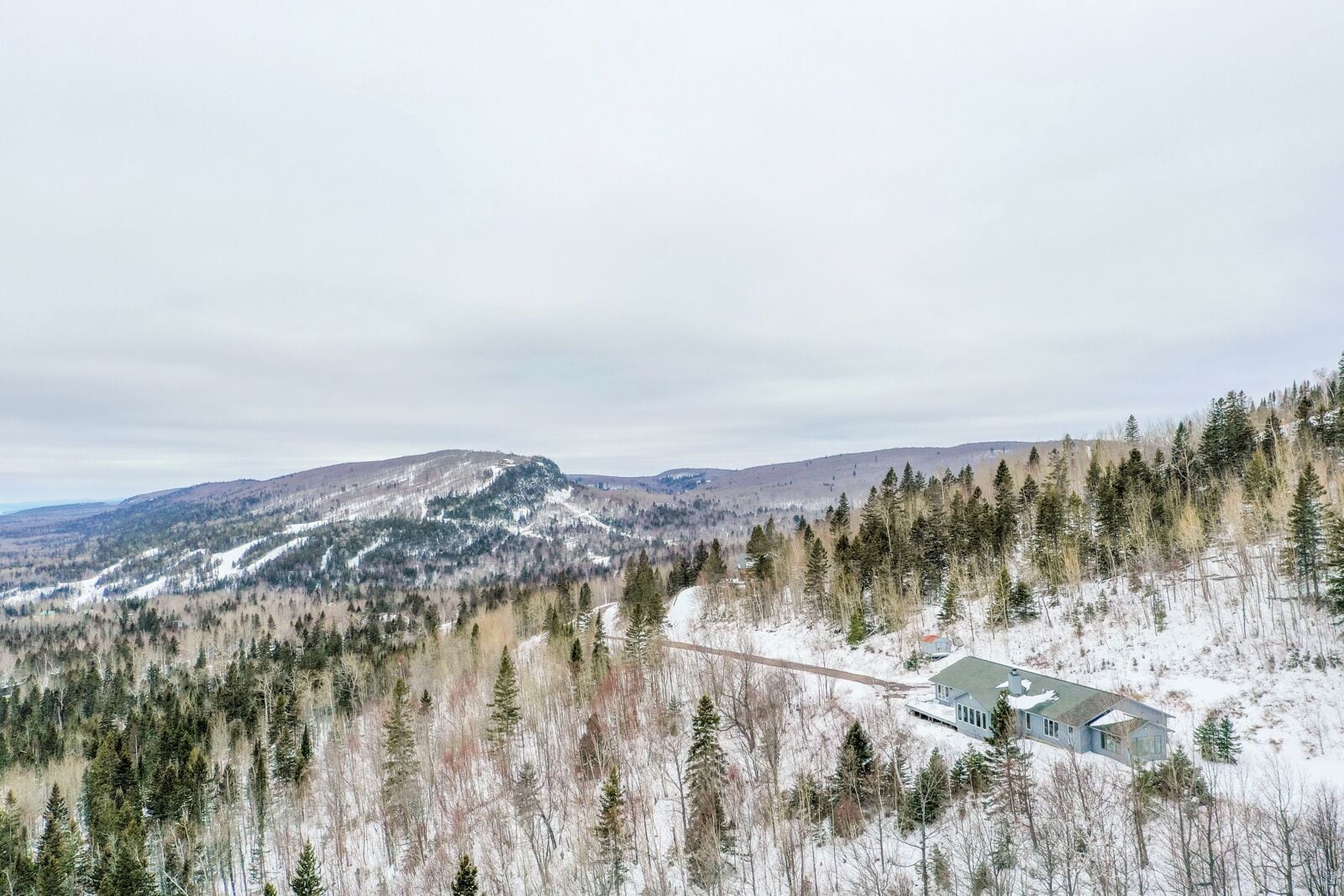 Located on Eagle Mountain overlooking Moose Mountain.