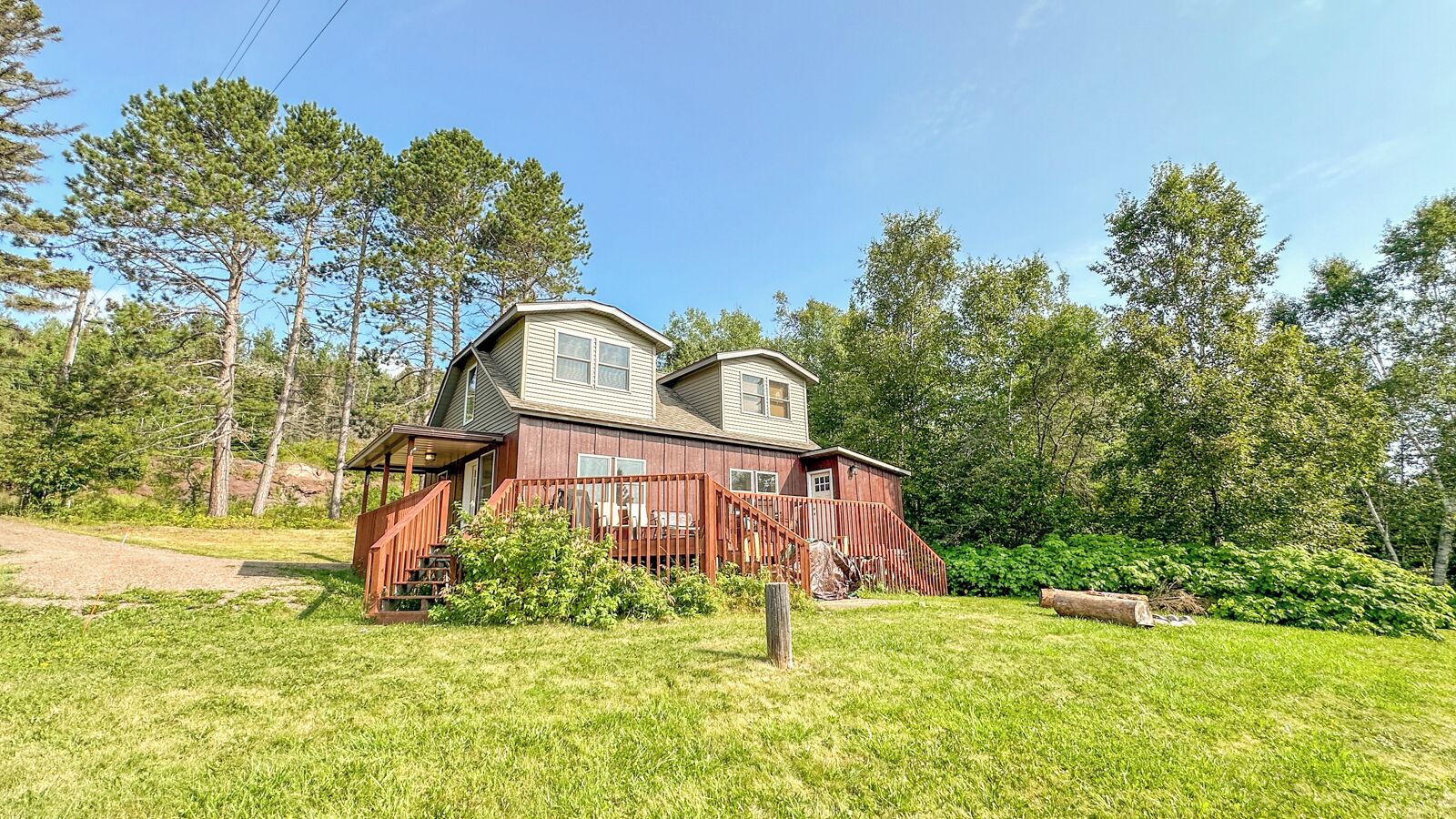 Thorson's Cottage on Lake Superior near Silver Bay, MN.