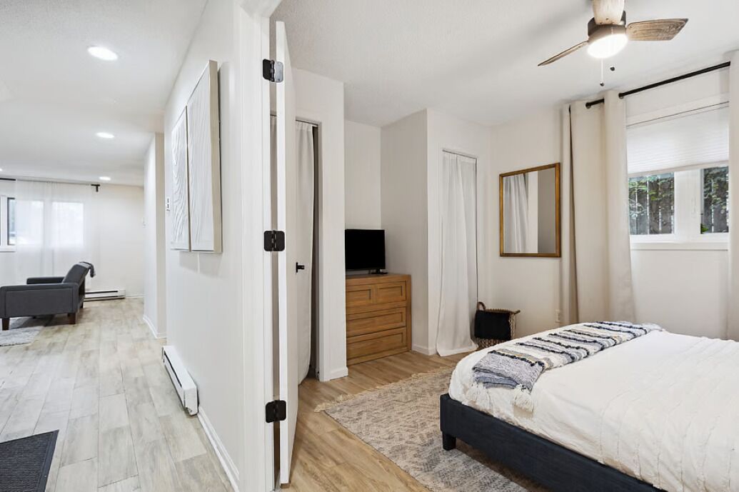 3 habitaciones, tabla de planchar con plancha y wifi gratis 