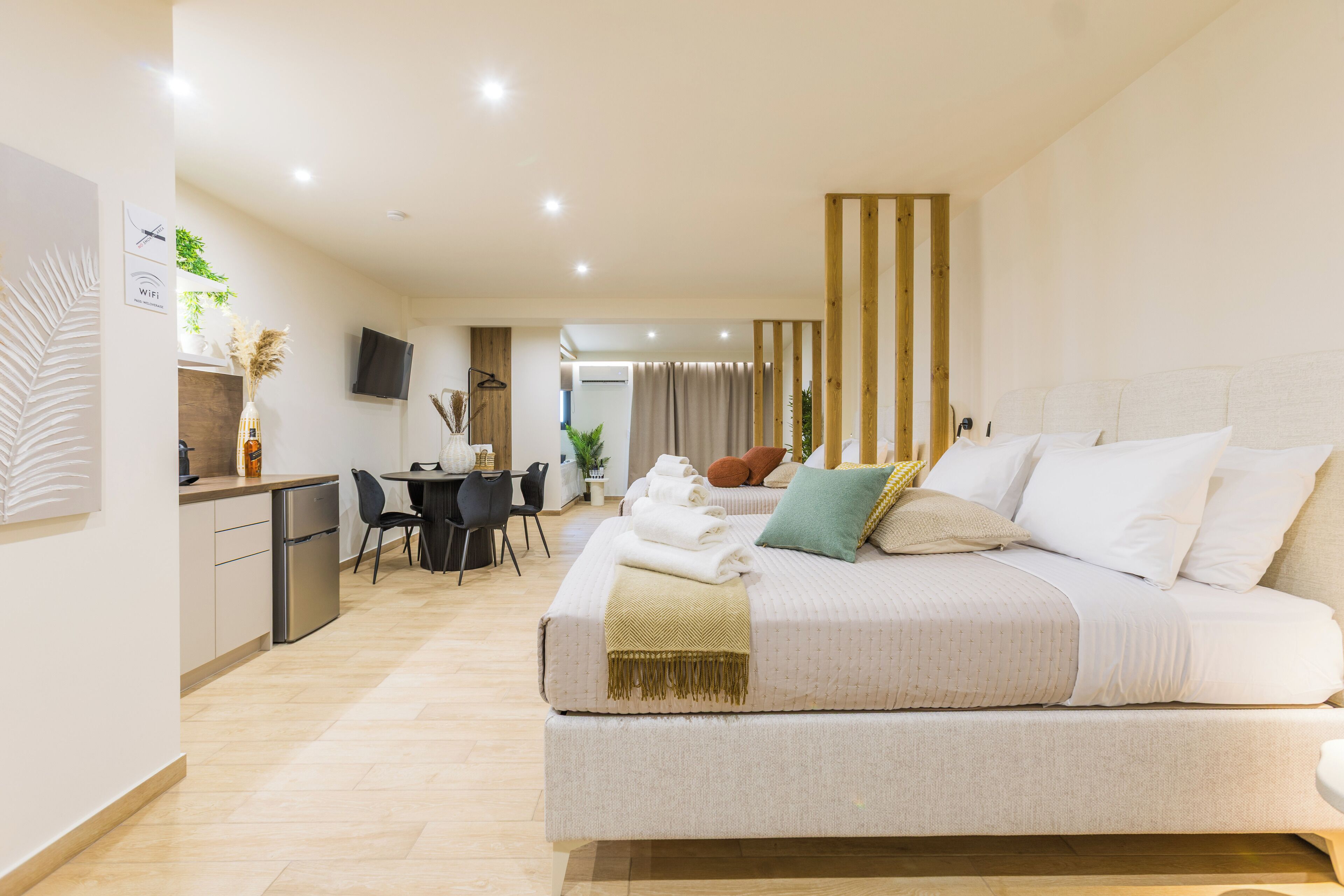 Studio Deluks, Bebas Asap Rokok, balkon | Setrika/meja setrika dan Wi-Fi gratis