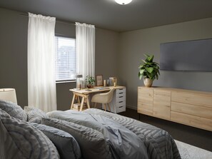 3 室のベッドルーム、アイロン / アイロン台、WiFi、ベッドシーツ