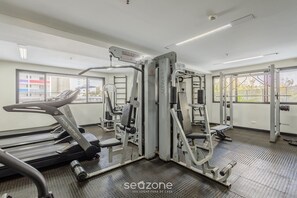Fitness facility - Apart in a Condo With a Pool in Asa Sul Bhe0405 (Brasília)