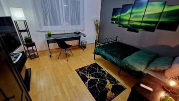 Basic-Apartment, 2 Schlafzimmer, Balkon, Gartenblick | Kostenloses WLAN
