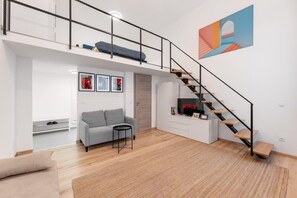 Deluxe-Apartment | Schallisolierte Zimmer, kostenloses WLAN, Bettwäsche