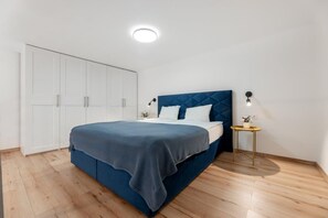 Deluxe-Apartment | Schallisolierte Zimmer, kostenloses WLAN, Bettwäsche