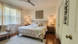 2 chambres, fer et planche à repasser, Wi-Fi gratuit, draps fournis