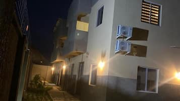 Front of property – evening/night