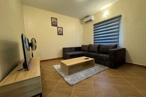 Family Apartment, Balcony, City View | Living area - The Pines Court Apartment (Gwagwalada)