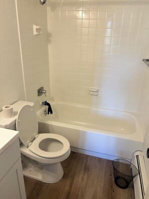 Towels, soap, toilet paper