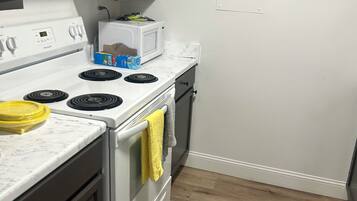 Microwave, oven, stovetop