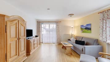 Télévision, table de tennis de table