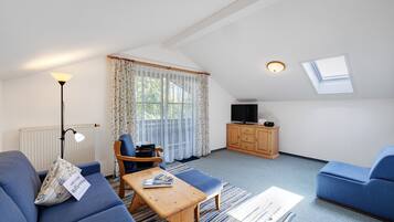 Televisión, mesa de ping pong