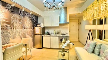 ห้องดีลักซ์สวีท, วิวเมือง | ครัวส่วนตัว