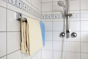 Shower, hair dryer