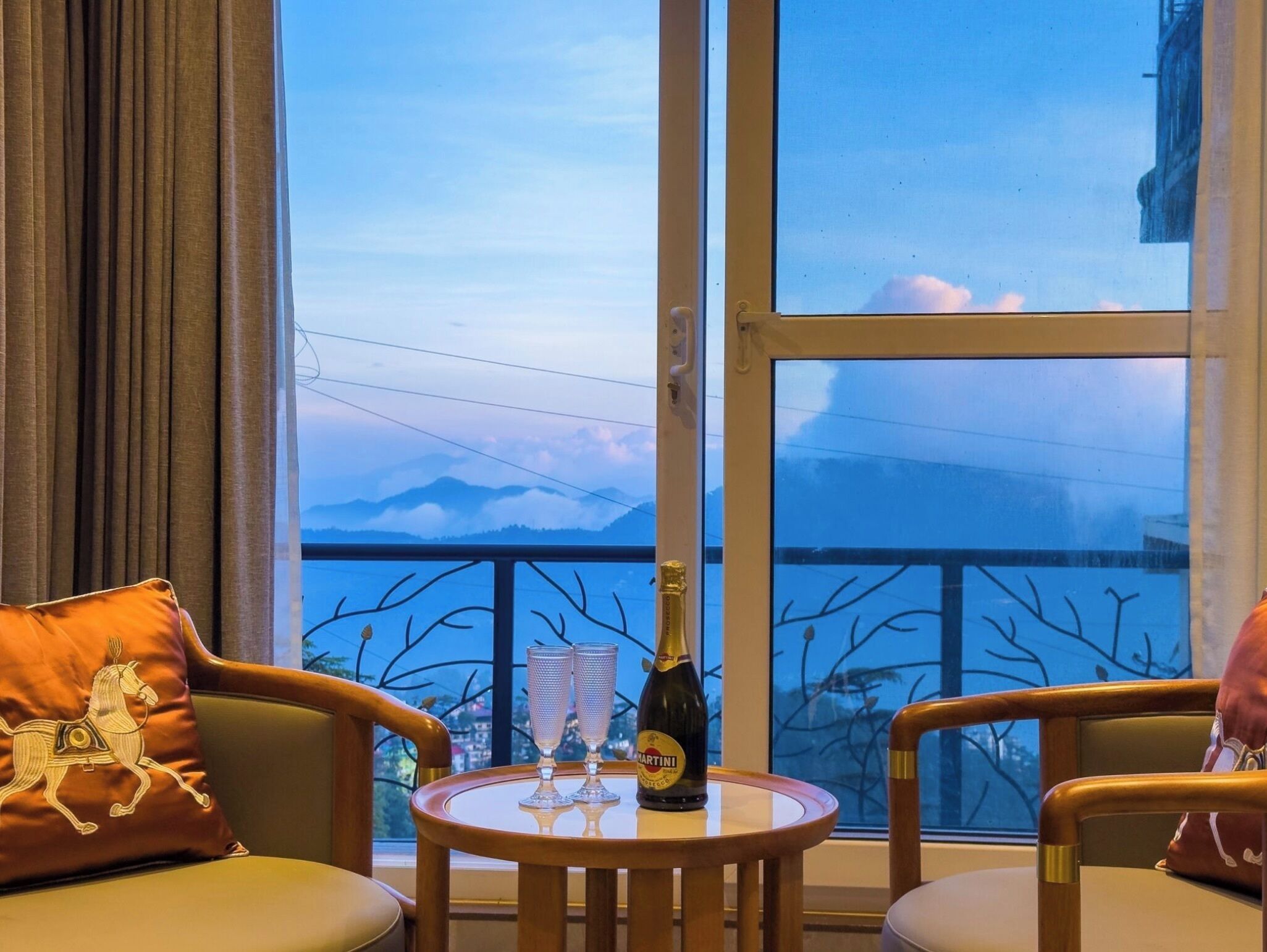 Villa Luxury, 6 camere da letto, balcone, vista montagna | Vista dalla camera