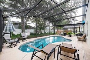 Floor plan - Private King BR + Pool Access Near Disney (Clermont)