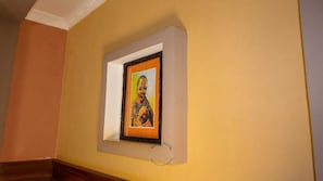 Superior Double Room, Courtyard View | Desk, laptop workspace, free WiFi