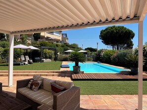 Pool - Bright villa + heated pool - relaxation & immediate beach (Sainte-Maxime)