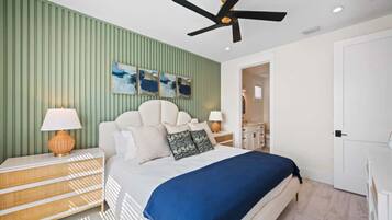 4 bedrooms, iron/ironing board, free WiFi