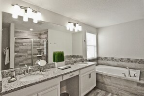 Hair dryer, towels