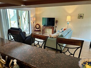 Living area - Cute St Pete Condo near Gulfport (St. Petersburg)