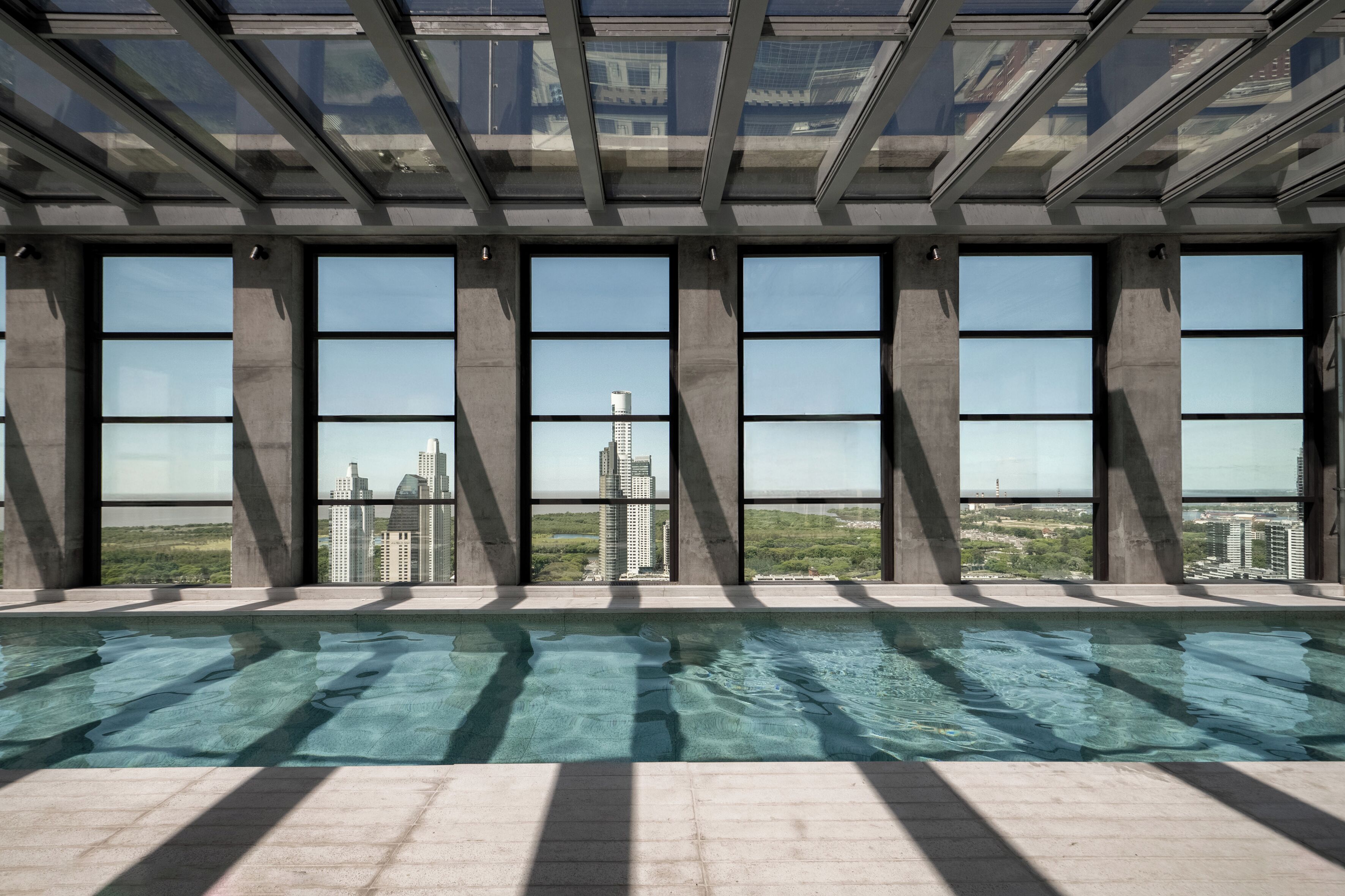 Seasonal outdoor pool