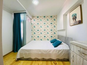 1 bedroom, iron/ironing board, WiFi, bed sheets