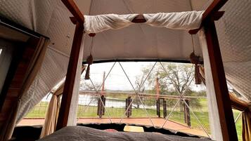 1 habitación y ropa de cama